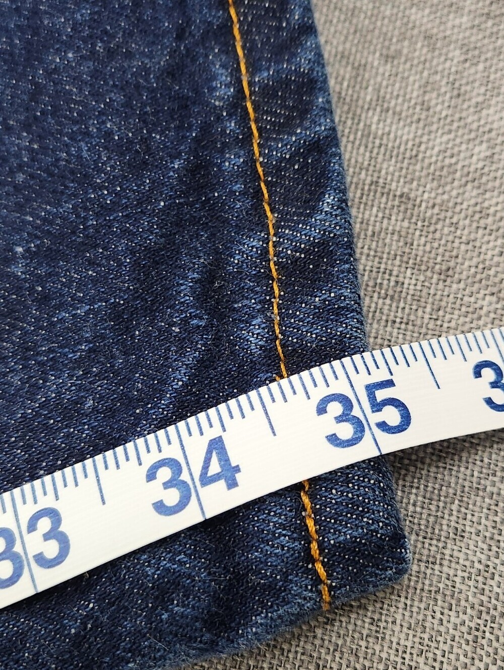 Dickies Straight Dark Wash 100% Cotton Denim Jeans. 36 × 34 - Picture 8 of 12